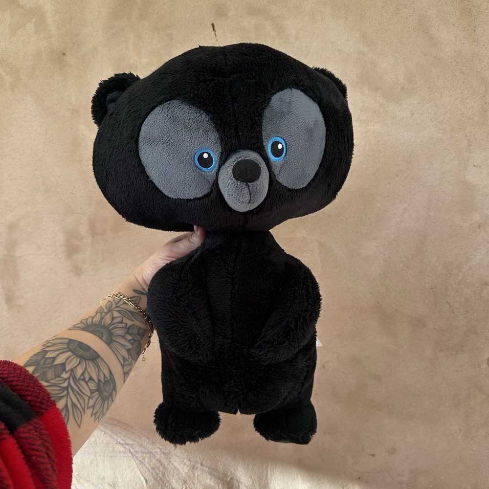 Disney Black and Gray Stuffed Bear